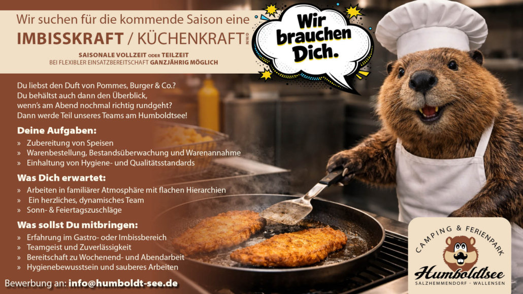 Jobs Fernseher Imbiss